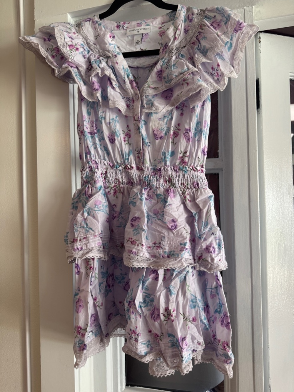 Target x LoveShackFancy Womens Floral Ruffle Dress